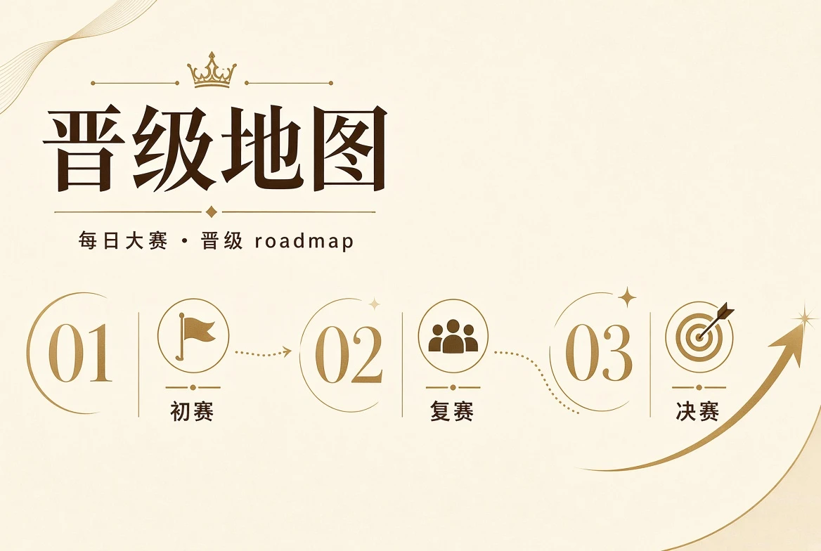晋级线:从资格确认到结果发布的六个阶段
